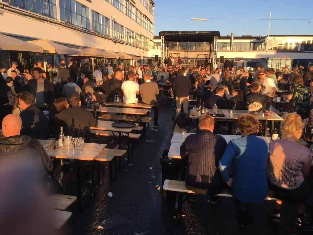 STC mobilscene opstilling